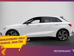 Vit Begagnad 2021 Audi A3 S-Line Halvkombi | 244 800 kr