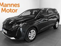 Svart Begagnad 2021 Peugeot 5008 Minibuss | 279 900 kr (Marknadspris)
