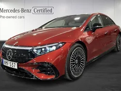 Röd Begagnad 2022 Mercedes EQS580 Advanced Plus Sedan | 899 900 kr