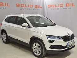 Vit Begagnad 2021 Skoda Karoq Business Line SUV | 219 900 kr (Bra pris)