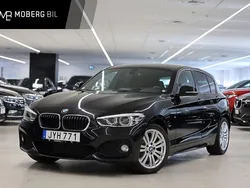 Svart Begagnad 2015 BMW 118 Shadowline Halvkombi | 159 900 kr (Marknadspris)