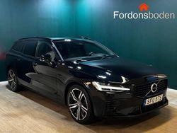 Svart Begagnad 2022 Volvo V60 R-Design Kombi | 359 800 kr (Dyr)