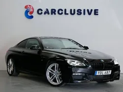 Svart Begagnad 2016 BMW 640 M Sport Sportkupé | 339 800 kr