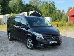 Svart Begagnad 2017 Mercedes Vito Minibuss | 189 000 kr (Superpris)