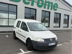 Vit Begagnad 2009 VW Caddy Minibuss | 24 999 kr