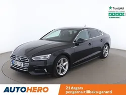 Svart Begagnad 2019 Audi A5 Sportback Proline Halvkombi | 275 000 kr (Marknadspris)