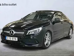 Svart Begagnad 2019 Mercedes CLA180 Sedan | 249 900 kr