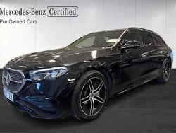 Svart Begagnad 2023 Mercedes E300 AMG Kombi | 609 000 kr (Superpris)