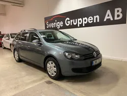 Mörkgrå (grå) Begagnad 2010 VW Golf VI Kombi | 44 900 kr (Marknadspris)