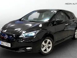 Svart (black) Begagnad 2023 Nissan Leaf Tekna Halvkombi | 252 900 kr (Marknadspris)
