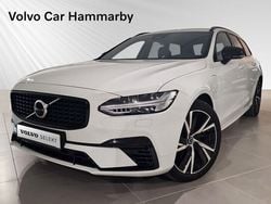 Vit Begagnad 2021 Volvo V90 R-Design Kombi | 449 000 kr (Dyr)