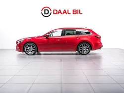 Röd Begagnad 2016 Mazda 6 Optimum Kombi | 199 700 kr (Bra pris)