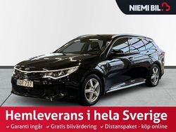 Svart Begagnad 2018 Kia Optima Sport Kombi | 199 900 kr (Marknadspris)