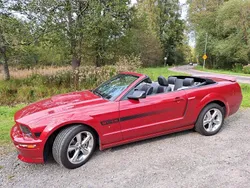 Röd Begagnad 2008 Ford Mustang GT Convertible Cab | 169 000 kr