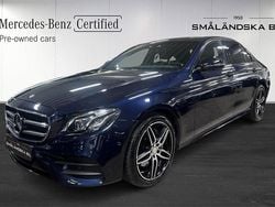 Blå Begagnad 2016 Mercedes E220 AMG Sedan | 339 000 kr (Dyr)