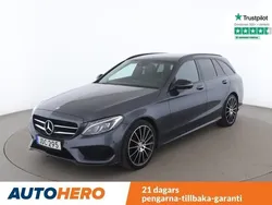 Grå Begagnad 2016 Mercedes C220 AMG line Kombi | 201 000 kr (Marknadspris)