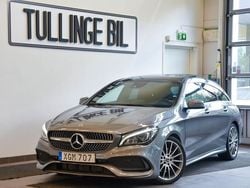 Mörkgrå Begagnad 2017 Mercedes CLA220 AMG Sedan | 194 900 kr (Marknadspris)