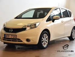 Vit Begagnad 2013 Nissan Note Minibuss | 74 900 kr (Marknadspris)