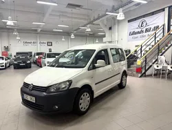 Vit Begagnad 2010 VW Caddy Life Minibuss | 59 800 kr (Marknadspris)