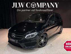 Svart metallic Begagnad 2016 Mercedes B180 AMG Minibuss | 149 000 kr (Marknadspris)