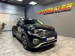 Svart Begagnad 2020 VW T-Cross GT SUV | 214 900 kr (Marknadspris)