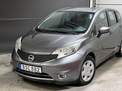 Grå Begagnad 2014 Nissan Note Halvkombi | 64 800 kr (Lite dyr)