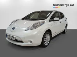 Vit Begagnad 2016 Nissan Leaf Halvkombi | 69 500 kr (Marknadspris)