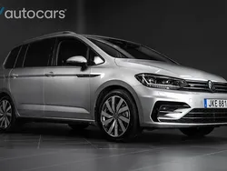 Silver Begagnad 2020 VW Touran R-line Minibuss | 386 250 kr (Dyr)