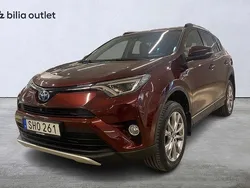 Mörkröd Begagnad 2016 Toyota RAV4 Hybrid Executive SUV | 174 900 kr (Marknadspris)