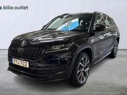 Svart Begagnad 2019 Skoda Kodiaq SportLine SUV | 289 900 kr (Marknadspris)