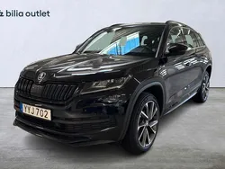 Svart Begagnad 2019 Skoda Kodiaq SportLine SUV | 289 900 kr (Marknadspris)