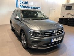 Mörkgrå (grå metallic) Begagnad 2017 VW Tiguan Allspace GT SUV | 279 900 kr (Lite dyr)