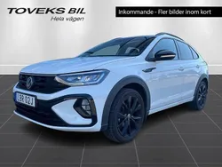 Vit (pure white) Begagnad 2024 VW Taigo R-line SUV | 254 900 kr (Marknadspris)