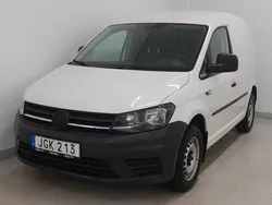 Vit Begagnad 2016 VW Caddy Minibuss | 109 900 kr (Marknadspris)