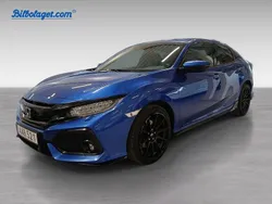 Blå Begagnad 2017 Honda Civic Halvkombi | 184 900 kr (Marknadspris)