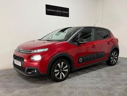 Röd Begagnad 2017 Citroën C3 PureTech Halvkombi | 109 900 kr (Marknadspris)