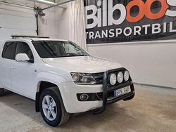 Vit Begagnad 2012 VW Amarok Highline Pickup | 188 750 kr (Marknadspris)