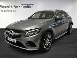 Svart Begagnad 2018 Mercedes GLC220 AMG Sportkupé | 349 900 kr (Marknadspris)