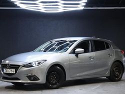 Grå Begagnad 2014 Mazda 3 Inclusive Halvkombi | 149 900 kr (Marknadspris)