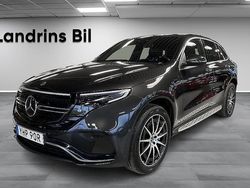 Grå Begagnad 2020 Mercedes EQC400 AMG Line Premium SUV | 349 900 kr (Dyr)