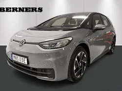 Grå Begagnad 2022 VW ID.3 Pro Performance Halvkombi | 259 900 kr (Superpris)