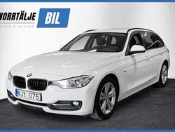 Vit Begagnad 2013 BMW 318 Sport Line Kombi | 144 900 kr (Marknadspris)