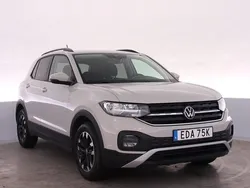 Grå Begagnad 2022 VW T-Cross SUV | 199 000 kr (Marknadspris)