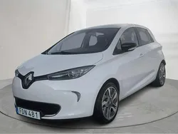 Vit Begagnad 2015 Renault Zoe Intens Halvkombi | 104 000 kr