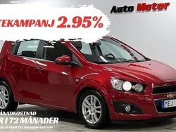 Röd Begagnad 2011 Chevrolet Aveo Halvkombi | 89 900 kr
