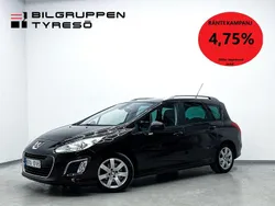 Mörkbrun (brun) Begagnad 2012 Peugeot 308 Kombi | 49 900 kr (Marknadspris)