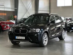 Svart Begagnad 2014 BMW X3 SUV | 174 900 kr (Marknadspris)