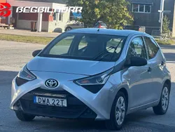Silver Begagnad 2019 Toyota Aygo Halvkombi | 66 500 kr (Bra pris)