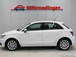 Vit svart Begagnad 2016 Audi A1 Sportback Halvkombi | 155 900 kr (Dyr)