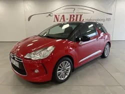 Röd Begagnad 2011 Citroën DS3 Halvkombi | 64 900 kr (Marknadspris)